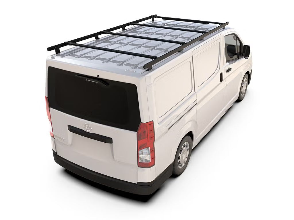 Front Runner Slimsport Roof Rack Kit for Truck – Fits 2015-2021 Toyota Hilux DC – Black Aluminum Low-Profile Roof Rack (1PC)