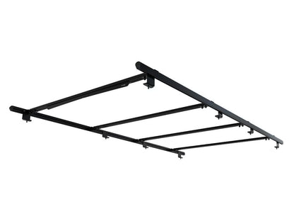 Front Runner Slimsport Roof Rack Kit for Truck – Fits 2015-2021 Toyota Hilux DC – Black Aluminum Low-Profile Roof Rack (1PC)