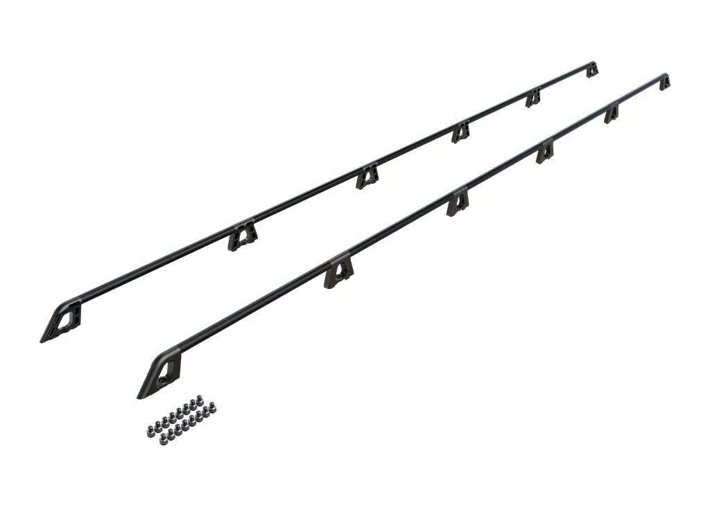 Front Runner Slimpro Van Rack Expedition Rails for Van – Fits 2569mm Roof Rack Tray – Black Aluminum, 2417(L) x 20(W), Heavy-Duty Side Rail Design (1PC)