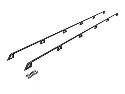 Front Runner Slimpro Van Rack Expedition Rails for Van – Fits 2569mm Roof Rack Tray – Black Aluminum, 2417(L) x 20(W), Heavy-Duty Side Rail Design (1PC)