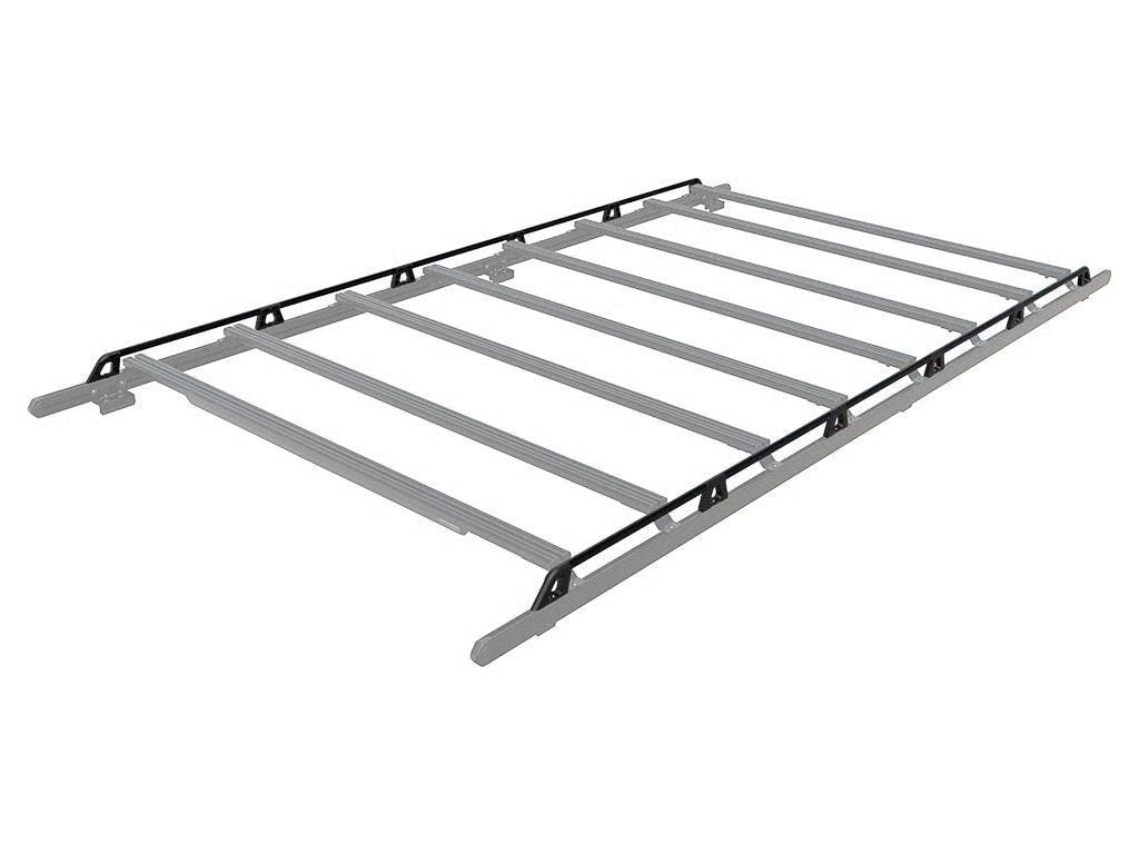 Front Runner Slimpro Van Rack Expedition Rails for Van – Fits 2569mm Roof Rack Tray – Black Aluminum, 2417(L) x 20(W), Heavy-Duty Side Rail Design (1PC)