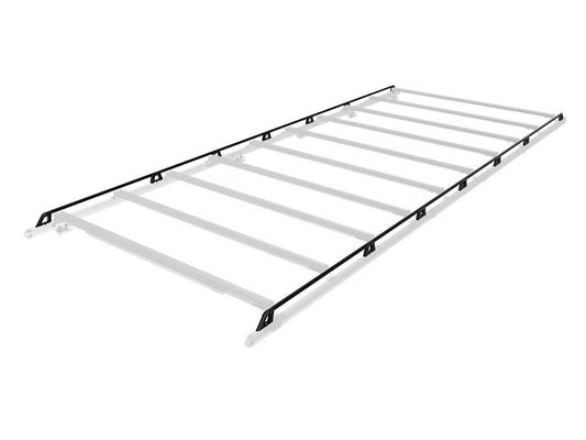 Front Runner Slimpro Van Rack Expedition Rails for Van – Fits 3579mm Tray – Black Aluminum & Stainless Steel, 3206(L) x 20(W), Modular Design (1PC)