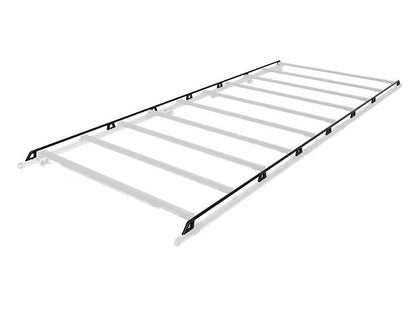 Front Runner Slimpro Van Rack Expedition Rails for Van – Fits 3579mm Tray – Black Aluminum & Stainless Steel, 3206(L) x 20(W), Modular Design (1PC)