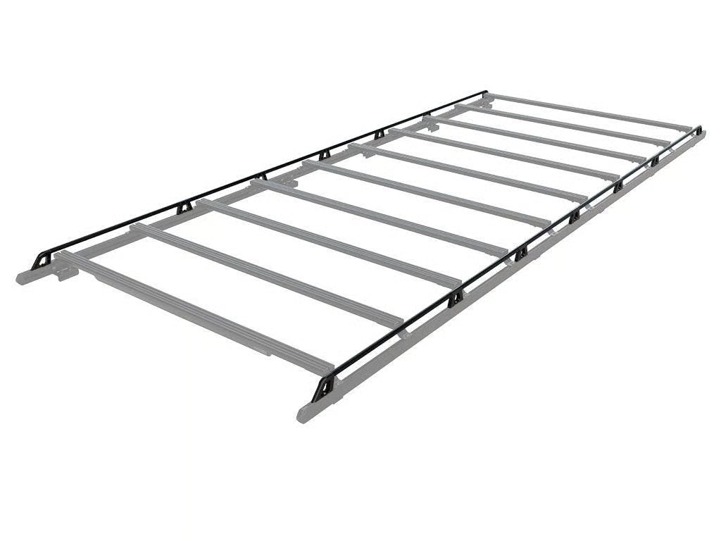 Front Runner Slimpro Van Rack Expedition Rails for Van – Fits 3579mm Tray – Black Aluminum & Stainless Steel, 3206(L) x 20(W), Modular Design (1PC)