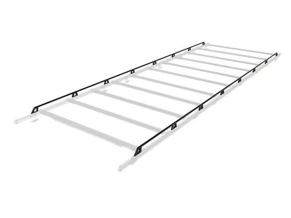 Front Runner Slimpro Van Rack Expedition Rails for Van – Fits 4533mm(L) Roof Rack – Black Aluminum & Stainless Steel, Low-Profile Design (1PC)