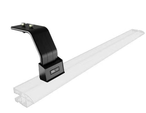 Front Runner Slimline II Load Bed Rack Kit for HSP Electric Roll R Cover – Black Aluminum, 1425(W) x 1358(L) – Includes Tracks & Mounts