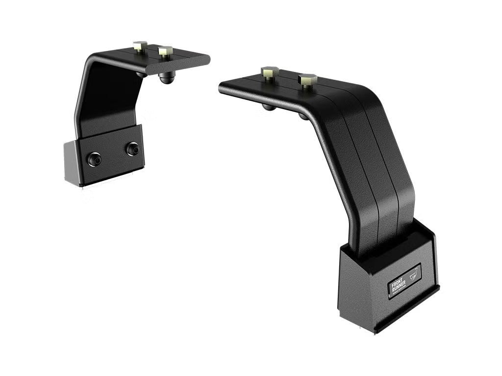 Front Runner Slimline II Load Bed Rack Kit for Pickup with Mountain Top Roll Cover – 1475(W) x 1762(L) – Heavy-Duty Aluminum – Black