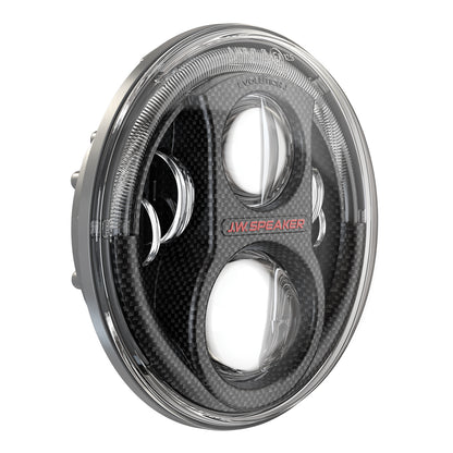 J.W. Speaker Model 8700 Evolution J2 LED Headlights Carbon Fiber – Fits 2007-18 Jeep Wrangler JK