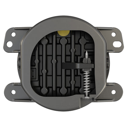 J.W. Speaker Model 6145 J2 LED Fog Lights Carbon Fiber – Fits 2007-18 Jeep Wrangler JK - image 4