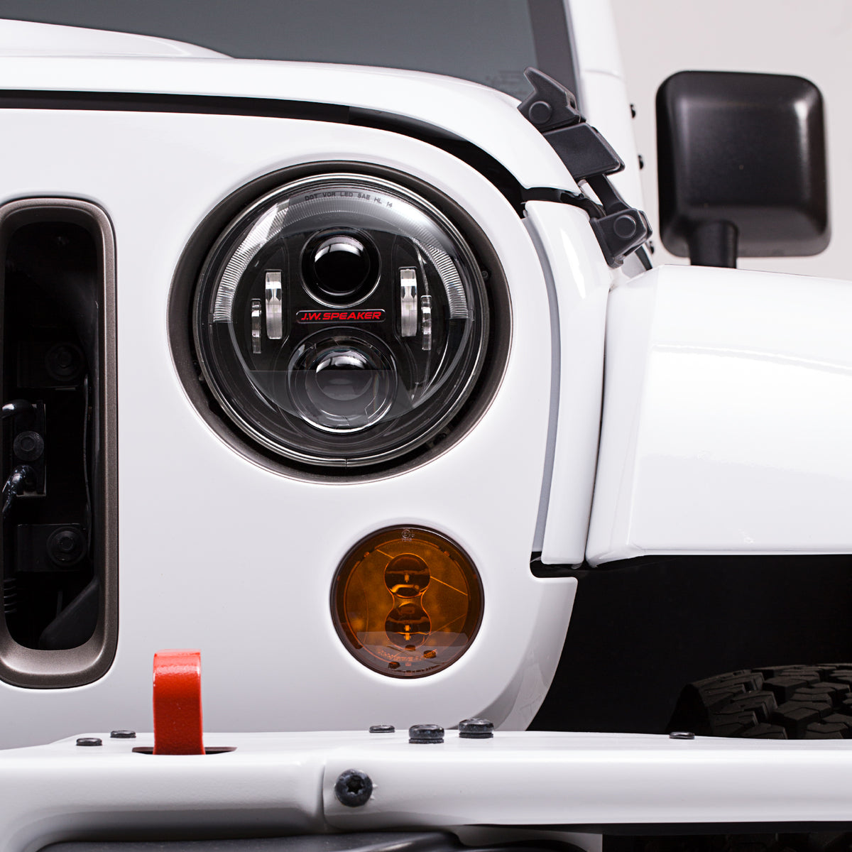 J.W. Speaker Model 239 J2 LED Turn Signals Clear Lens – Fits 2007-18 Jeep Wrangler JK - image 6