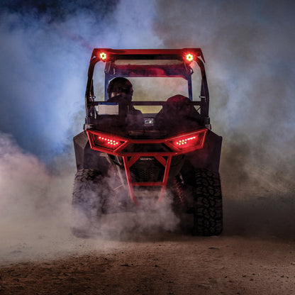 J.W. Speaker Trail 6 Flash LED Deceleration Lights Red LED – Fits UTV, ATV & Off-Road 4x4 - image 5