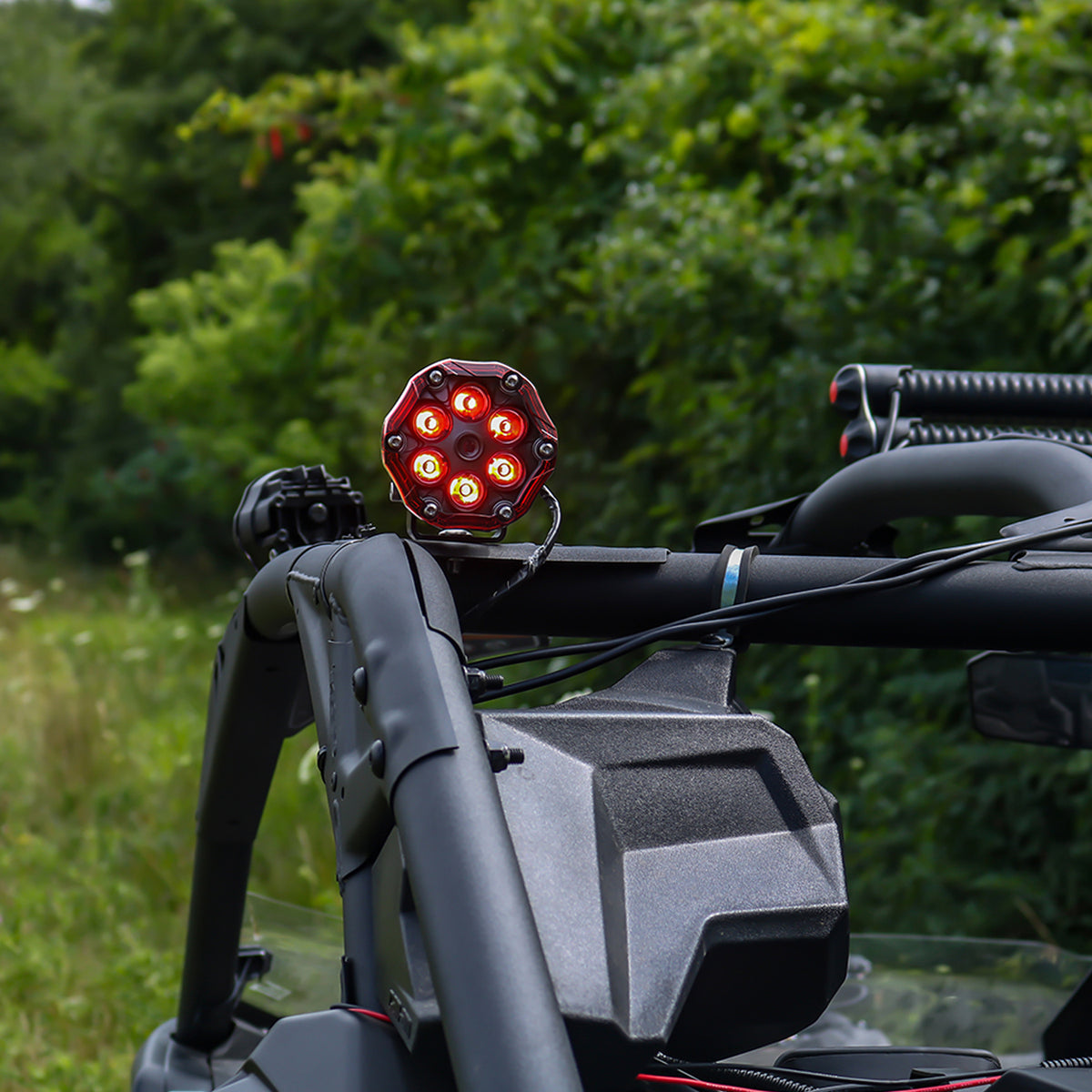 J.W. Speaker Trail 6 Flash LED Deceleration Lights Red LED – Fits UTV, ATV & Off-Road 4x4 - image 6