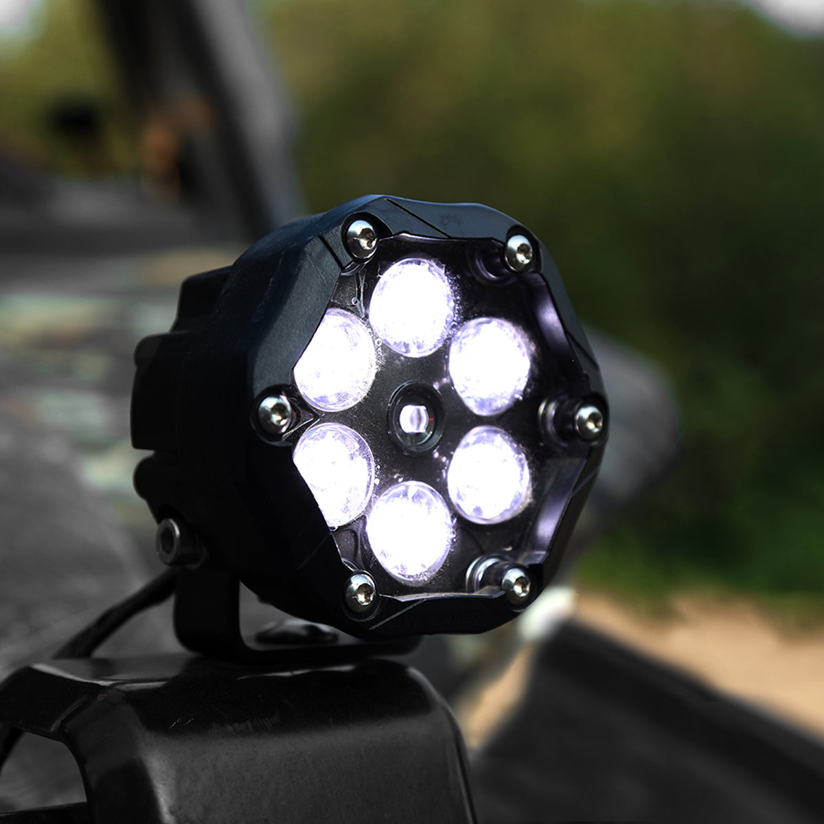 J.W. Speaker Trail 6 Sport LED Off-Road Light Pods Black – Fits Jeep Wrangler JK, JL, UTV & More - image 5