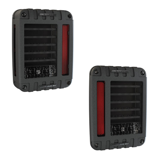 J.W. Speaker Model 279 J LED Tail Lights Black – Fits 2007-18 Jeep Wrangler JK