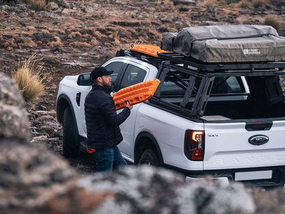 Front Runner Pro Bed Universal Accessory Mount for Truck – Fits Pro Bed System & Rack Kit – Black Powder-Coated Steel, Heavy-Duty Design (2PC)