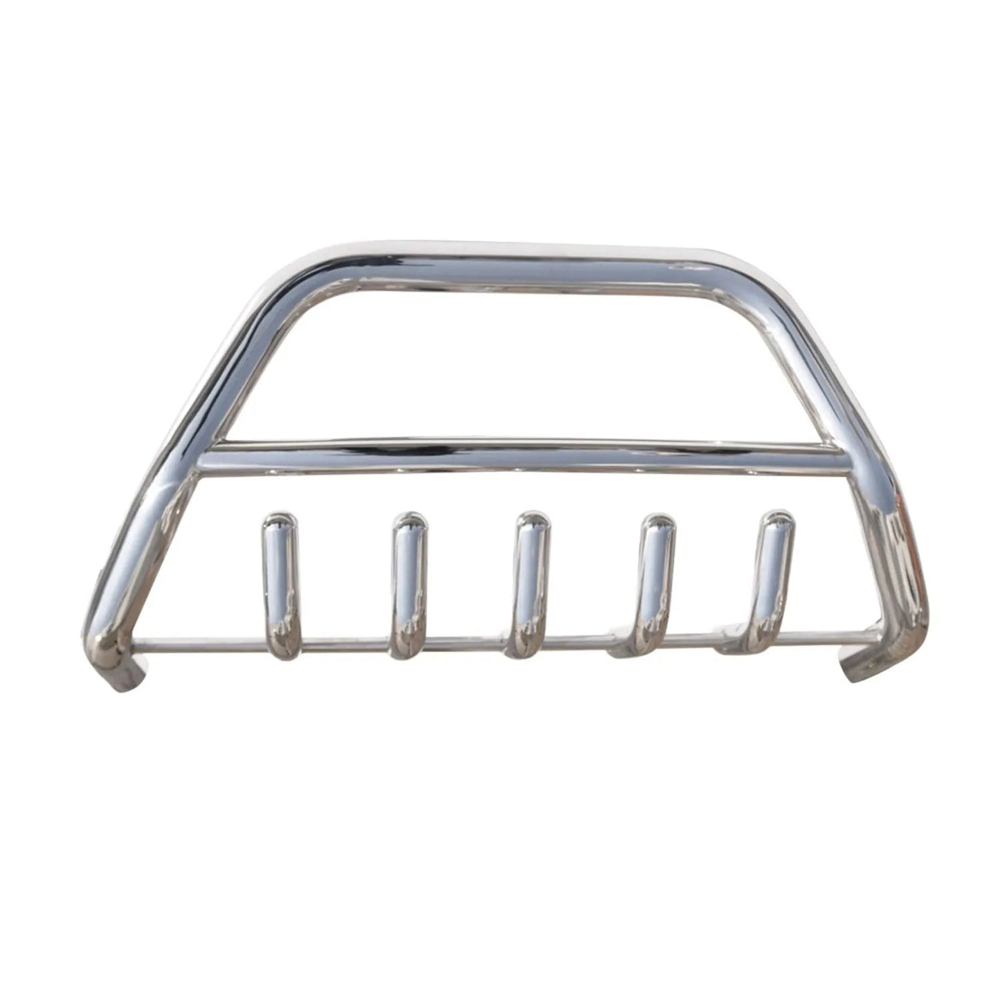 OMAC USA Bull Bar Push Front Bumper Grille for Cars – Fits 2009–2011 VW Tiguan (Silver, 1Pc)