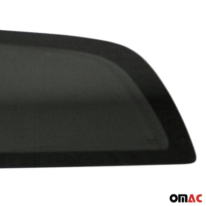 OMAC USA Left Side Rear Window Glass for Cargo Van – Fits 2016–2024 Mercedes Metris L3 Long Wheelbase – Black Tempered Replacement Auto Glass (1 Pc)