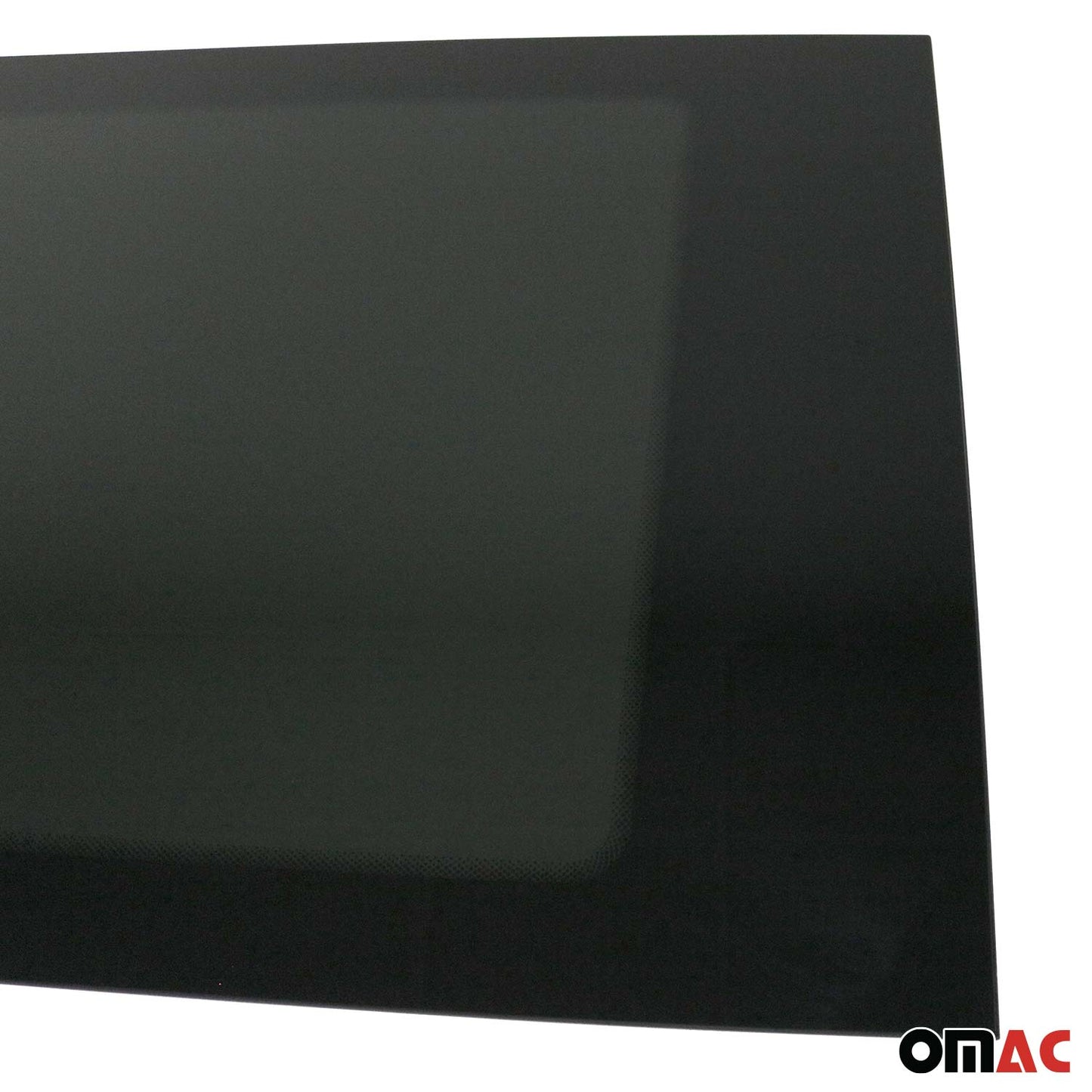 OMAC USA Rear Right Sliding Door Window Glass for Vans – Fits 2019–2021 Freightliner Sprinter L2 (Tempered, Black, 1Pc)