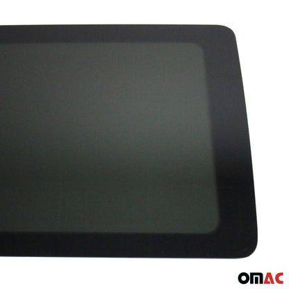 OMAC USA Right Side Front Window Glass for Cargo Van – Fits 2016–2024 Mercedes Metris L2/L3 – Black Tempered Replacement Auto Glass (1 Pc)