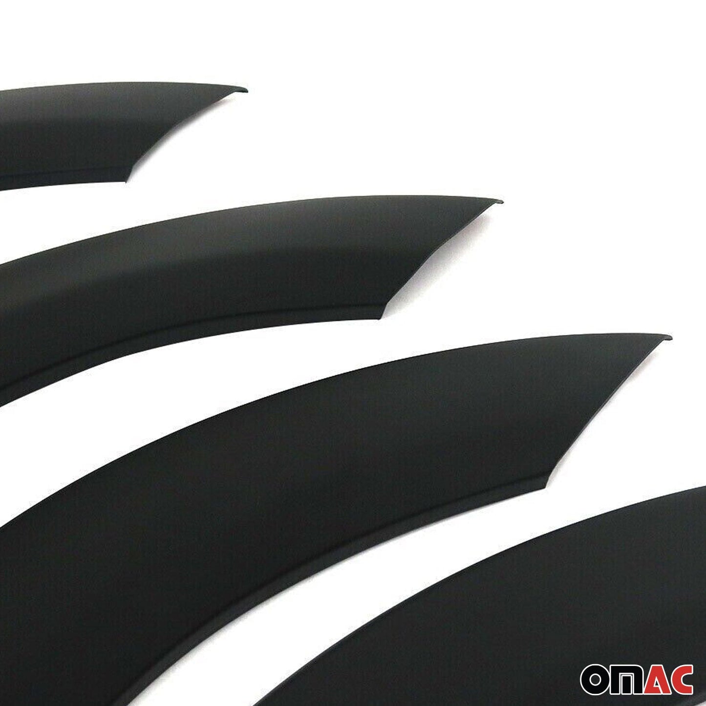 OMAC USA Fender Flares Wheel Arch Protectors for Van – Fits 2019-2025 Mercedes Sprinter W907/W910 – Black (4 Pcs)