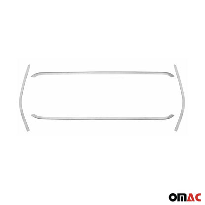OMAC USA Front Bumper Grille Trim – Fits 2021–2025 Ford Transit 150/250/350 – Stainless Steel Chrome Mirror Finish, 4 Pcs