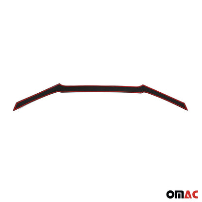 OMAC USA Front Bug Shield Hood Deflector for SUV – Fits 2010-2020 Toyota 4Runner – Smoke Black Acrylic (1 Pc)