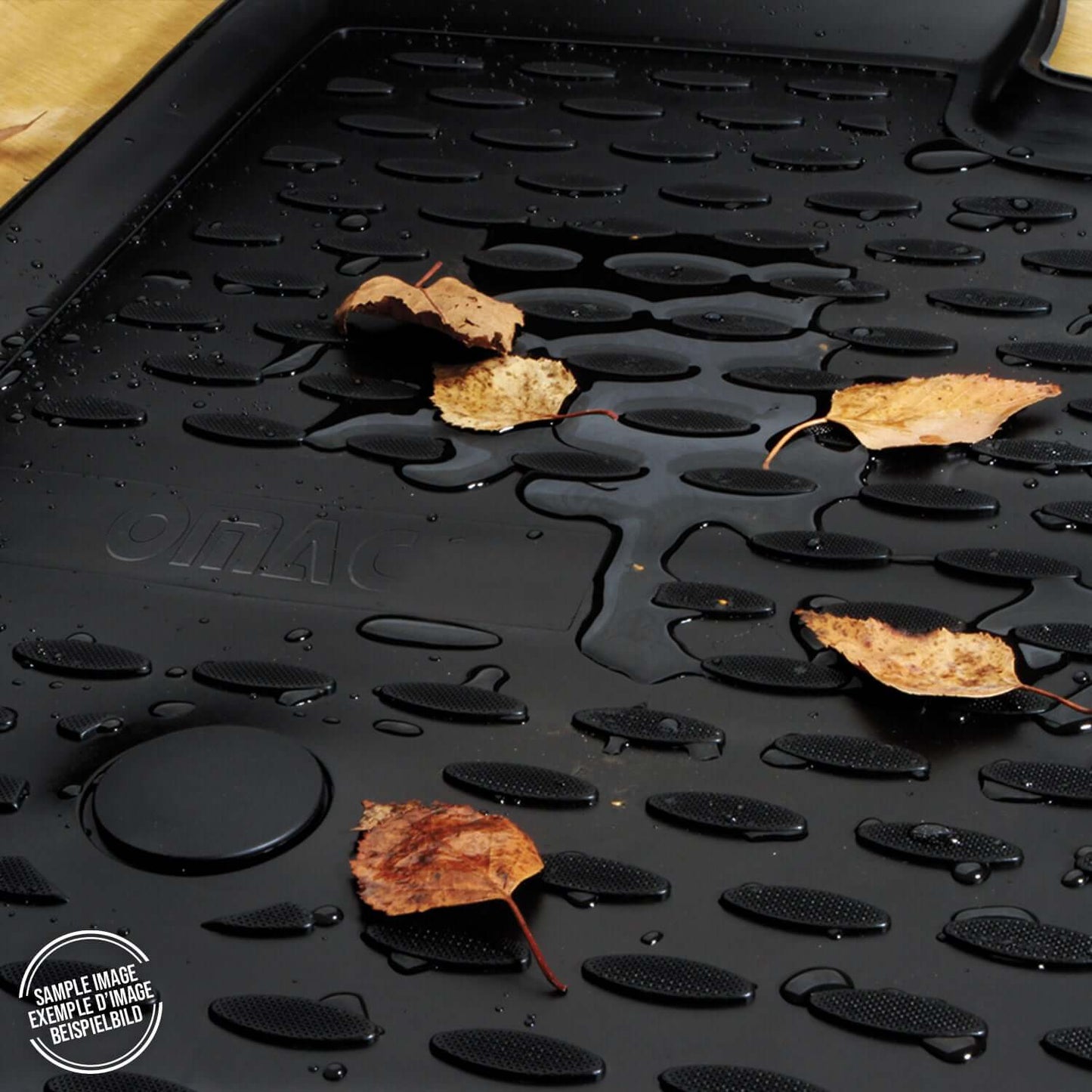 OMAC USA Premium Floor Mats Liners Full Set – Fits 2017–2022 Kia Sportage – All Weather Heavy Duty Black