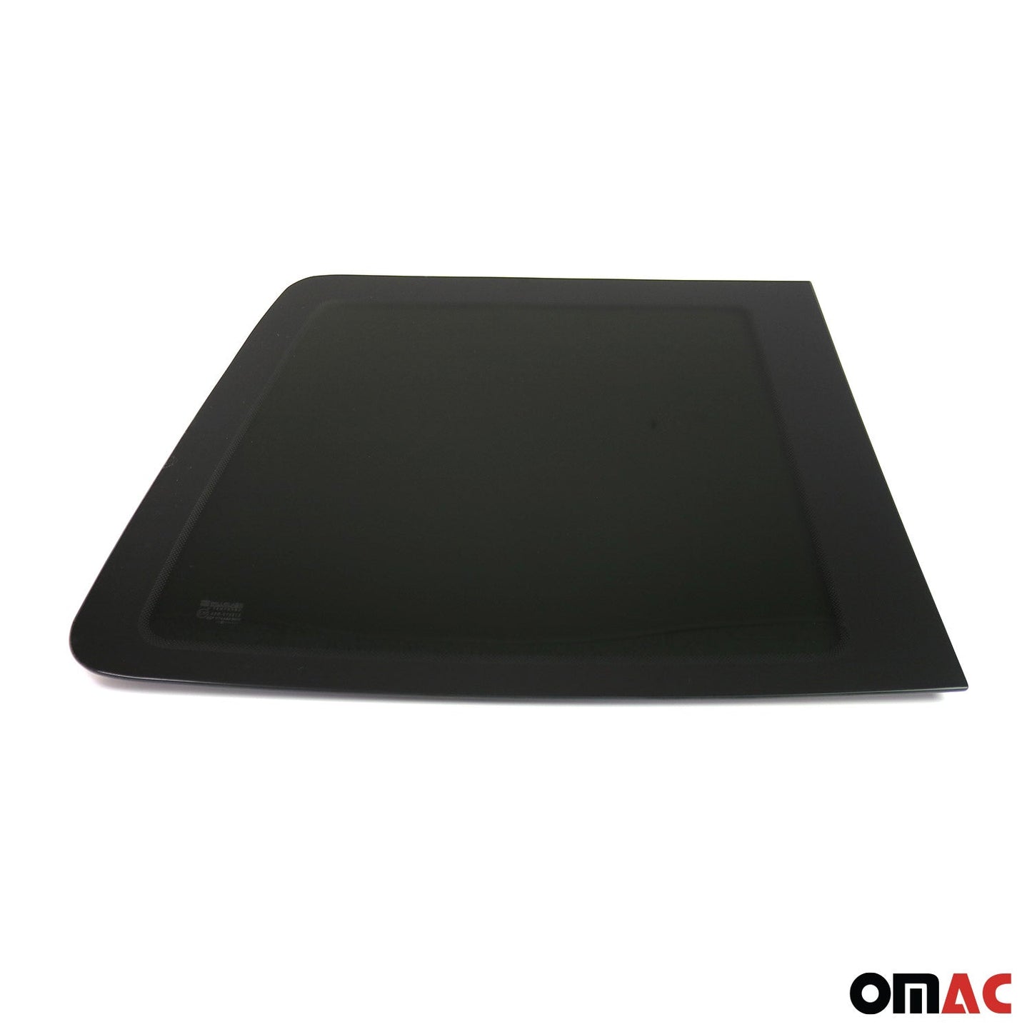 OMAC USA Window Glass Barn Right Door for Vans – Fits 1993–2003 Volkswagen EuroVan L1/L2 (Black, 1Pc)
