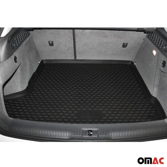 OMAC USA Semi-Custom Fit Cargo Liner Trunk Mat for SUVs – Fits 2017–2025 Chrysler Pacifica (Black, Waterproof)