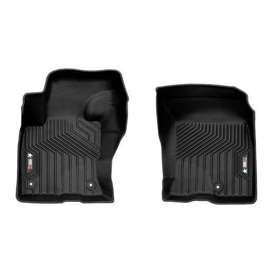 OMAC USA Premium Floor Mats Liners for SUV – Fits 2022–2025 Ford Bronco Sport – First Row Front All Weather Heavy Duty Black (3 Pcs)