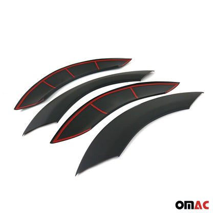 OMAC USA Fender Flares Wheel Arch Protectors for Van – Fits 2019-2025 Mercedes Sprinter W907/W910 – Black (4 Pcs)