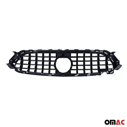 OMAC USA Bull Bar Push Front Bumper Grille for SUV – Fits 2014-2019 Lexus GX 460 – Black Steel, 1 Pc