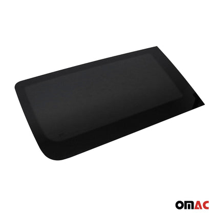 OMAC USA Front Left Window Glass for Vans – Fits 2010–2018 Mercedes Sprinter W906 L2 L3 L4 (Black, 1Pc)