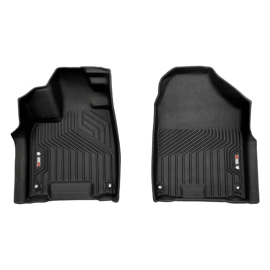 OMAC USA Premium Floor Mats Liners for SUV – Fits 2016–2022 Honda Pilot – First Row Front All Weather Heavy Duty Black (3 Pcs)