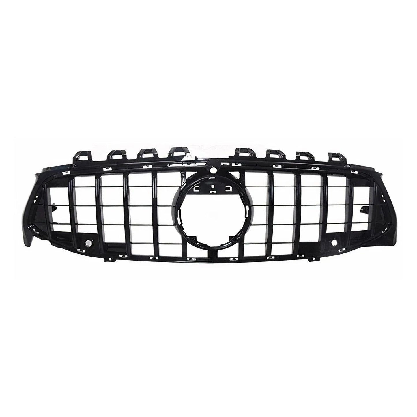 OMAC USA Front Bumper Grille for Cars – Fits 2020–2024 Mercedes CLA C118 (Black, 1Pc)