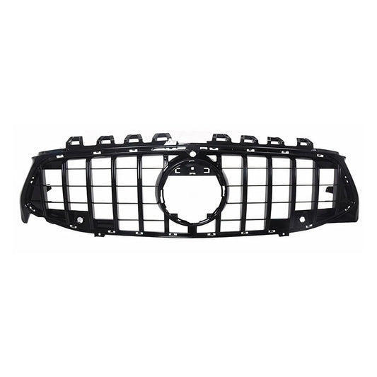 OMAC USA Front Bumper Grille for Cars – Fits 2020–2024 Mercedes CLA C118 (Black, 1Pc)