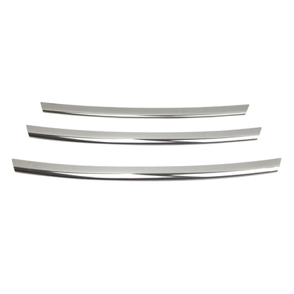 OMAC USA Front Bumper Grill Trim for Hyundai Veloster 2012-2017 (Non-Turbo) – Stainless Steel Chrome Mirror Finish, 3 Pcs