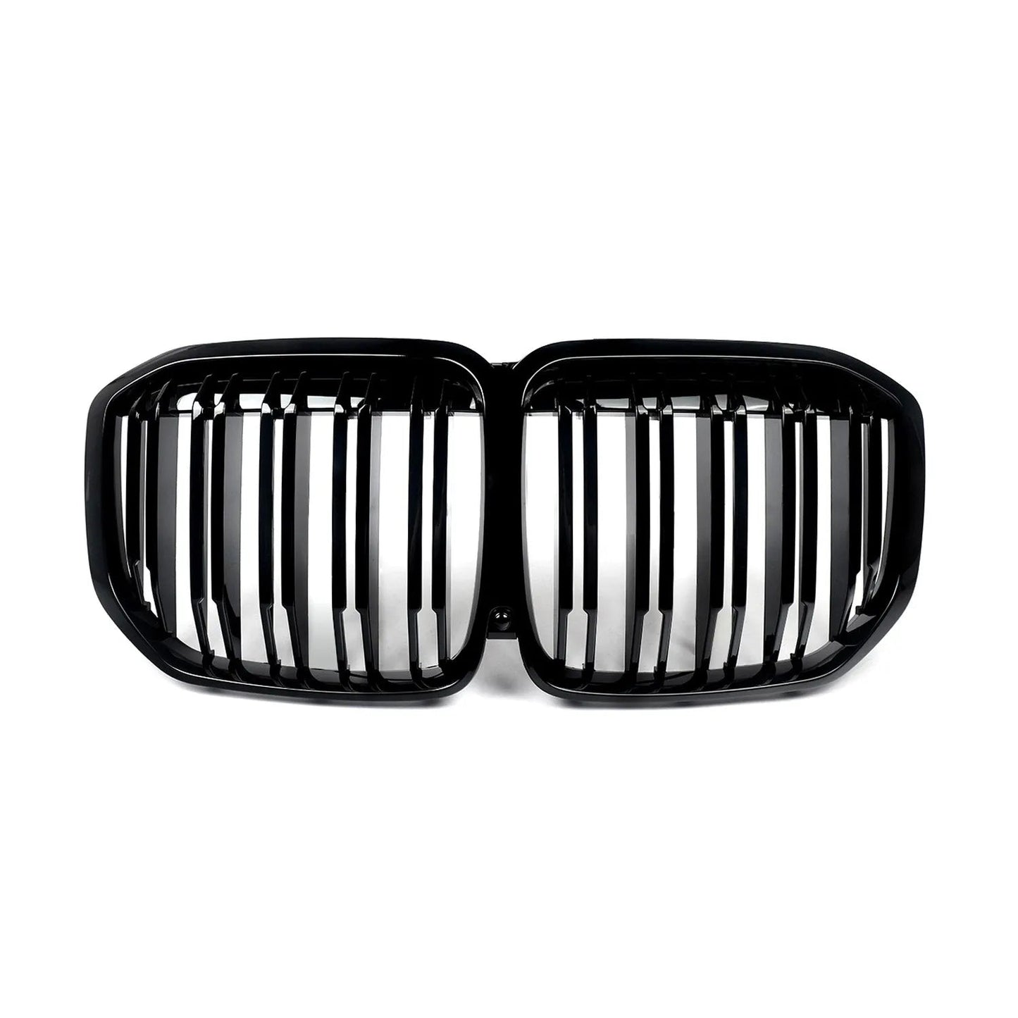 OMAC USA Front Kidney Grille for BMW X7, Gloss Black Grille, Durable Replacement for 2018-2022 G07