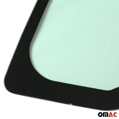 OMAC USA Quarter Window Glass Passenger Side for Vans – Fits 2010–2013 Ford Transit Connect L1/L2 (Green, 1Pc)