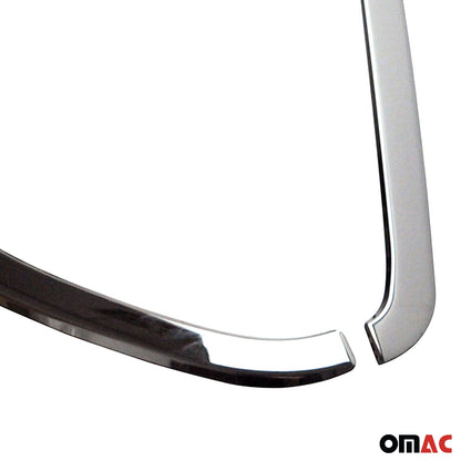 OMAC USA Front Bumper Grill Trim for Mercedes Metris – Fits 2016–2020 – Stainless Steel Chrome Mirror Finish, 2-Pc