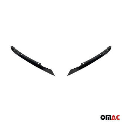 OMAC USA Front Bumper Grille Set for Honda Civic Si – Fits 2016–2018 – 3-Piece Plastic Replacement, Custom Fit