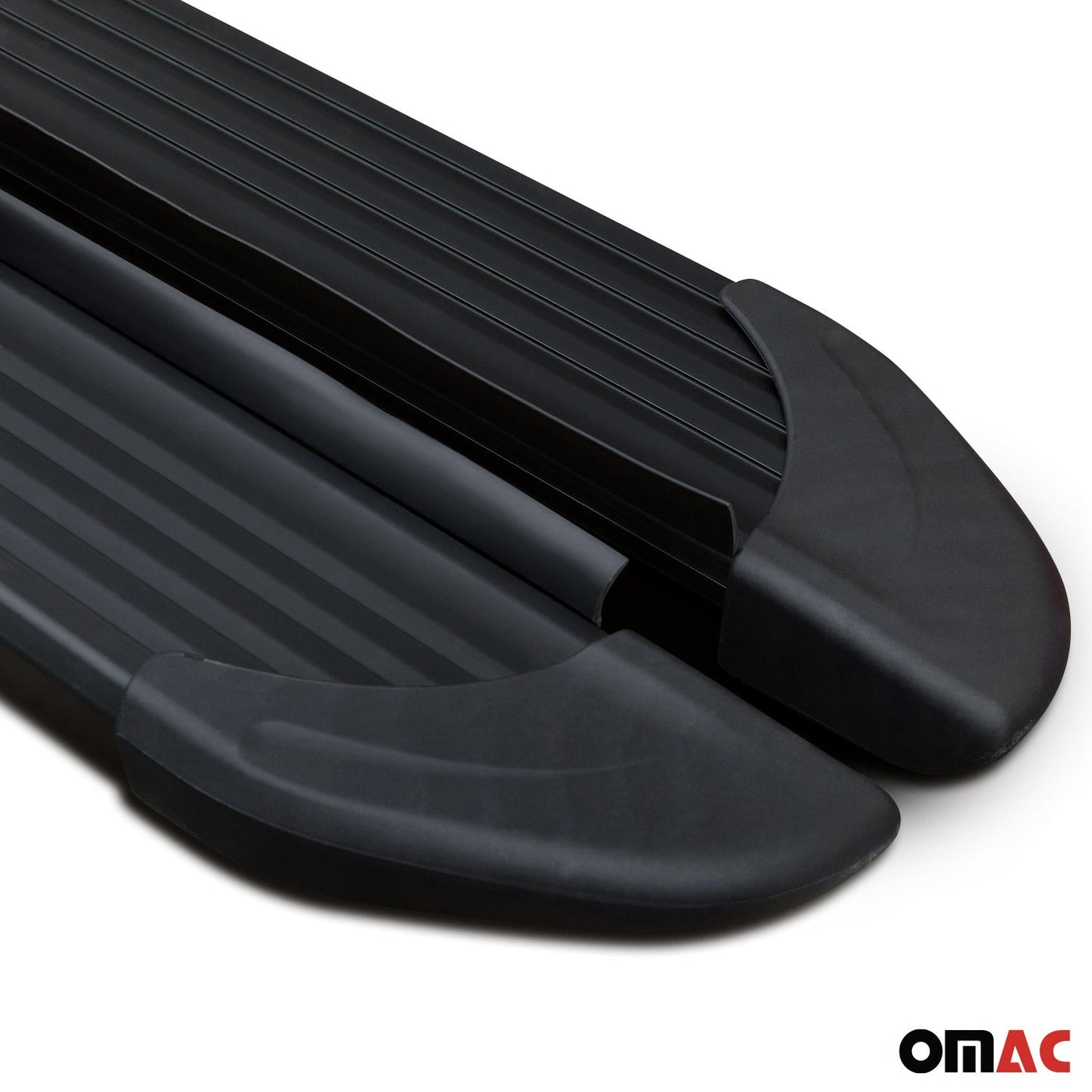 Omac USA Aluminum Running Boards, Side Steps for SUV – Fits with 2016-2020 Kia Sorento – Black (2 Pcs)