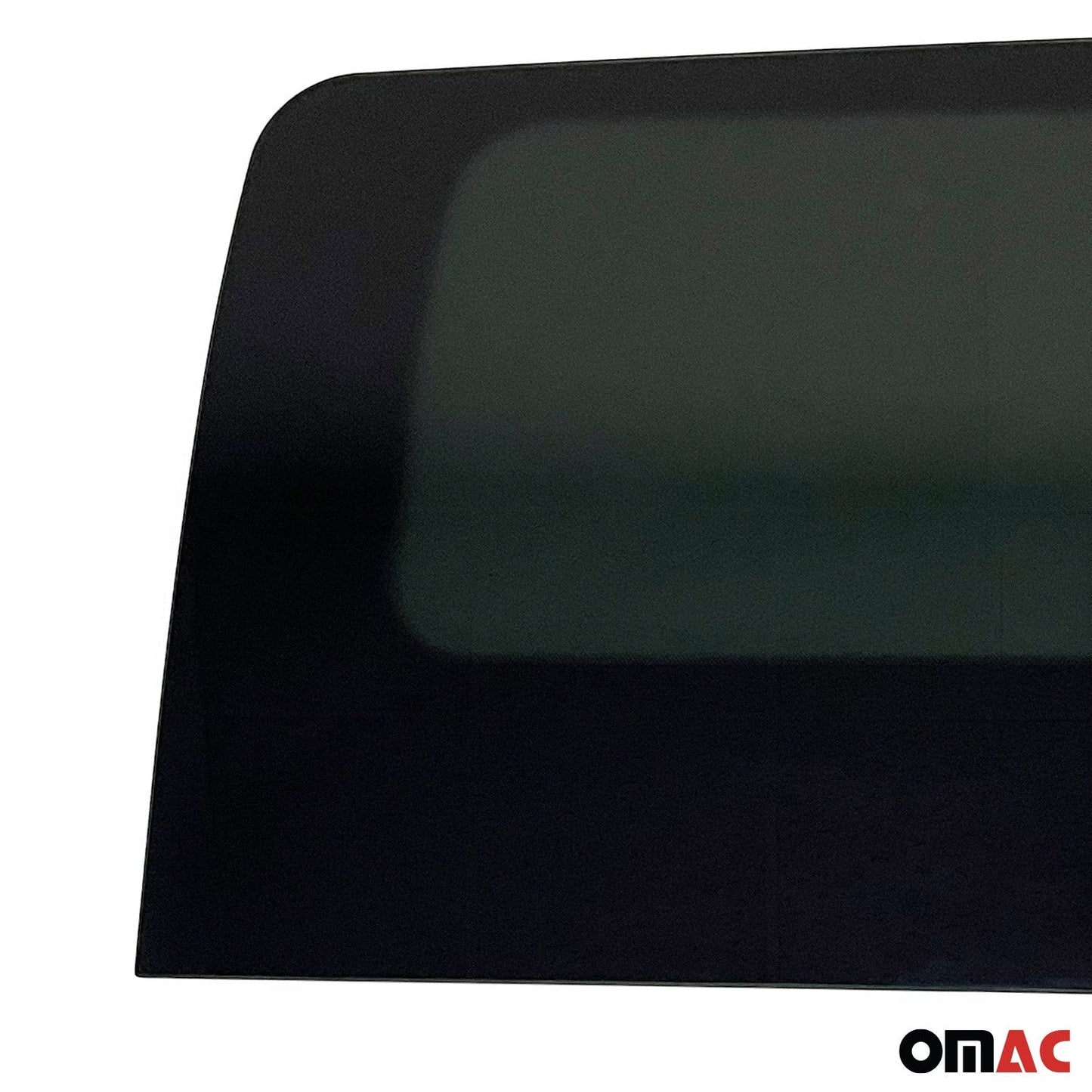 OMAC USA Right Sliding Door Window Glass – Fits 2010–2013 Ford Transit Connect L1/L2 – Black Tempered Auto Glass Replacement (1 Pc)