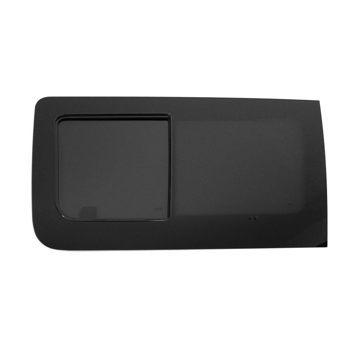 OMAC USA Front Left Side Sliding Window Glass for Vans – Fits 2010–2018 Mercedes Sprinter W906 L2 L3 L4 (Black, 1Pc)