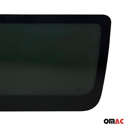 OMAC USA Right Side Sliding Door Window Glass for Vans – Fits 2010–2018 Mercedes Sprinter W906 L2/L3/L4 (Tempered, Black, 1Pc)