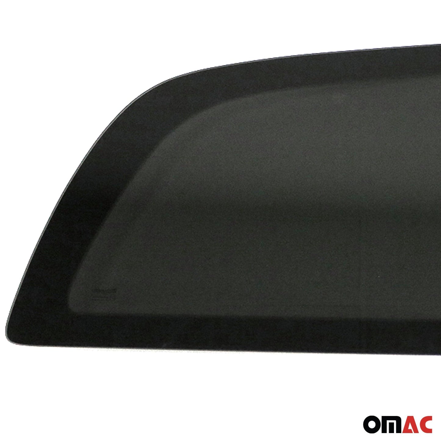 OMAC USA Right Side Rear Window Glass for Cargo Van – Fits 2016–2024 Mercedes Metris L3 Long Wheelbase – Black Tempered Replacement Auto Glass (1 Pc)