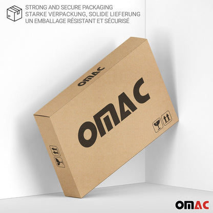 OMAC USA Rear Left Side Window Glass Fit Kit for Vans – Fits 2014–2025 RAM ProMaster L4 Extra Long (Tempered, 4Pcs)