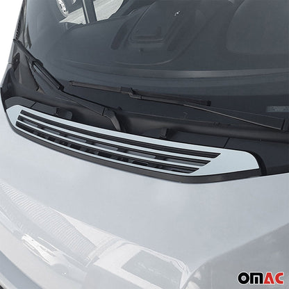 OMAC USA Front Bumper Grill Trim for Van – Fits 2014-2025 RAM ProMaster – Stainless Steel Silver (1 Pc)