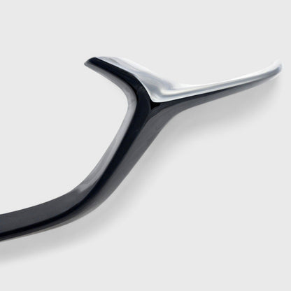 OMAC USA Grille Overlay for Sedan – Fits 2019-2025 Mazda 3 – Gloss Black ABS Plastic (2 Pcs)