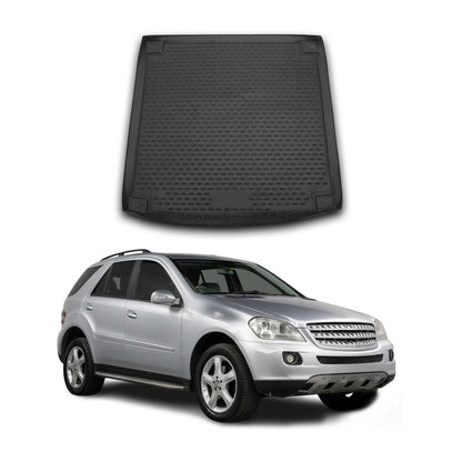 OMAC USA Semi-Custom Fit Cargo Liner Trunk Mat for SUV – Fits 2018–2024 VW Tiguan (Black, Waterproof)